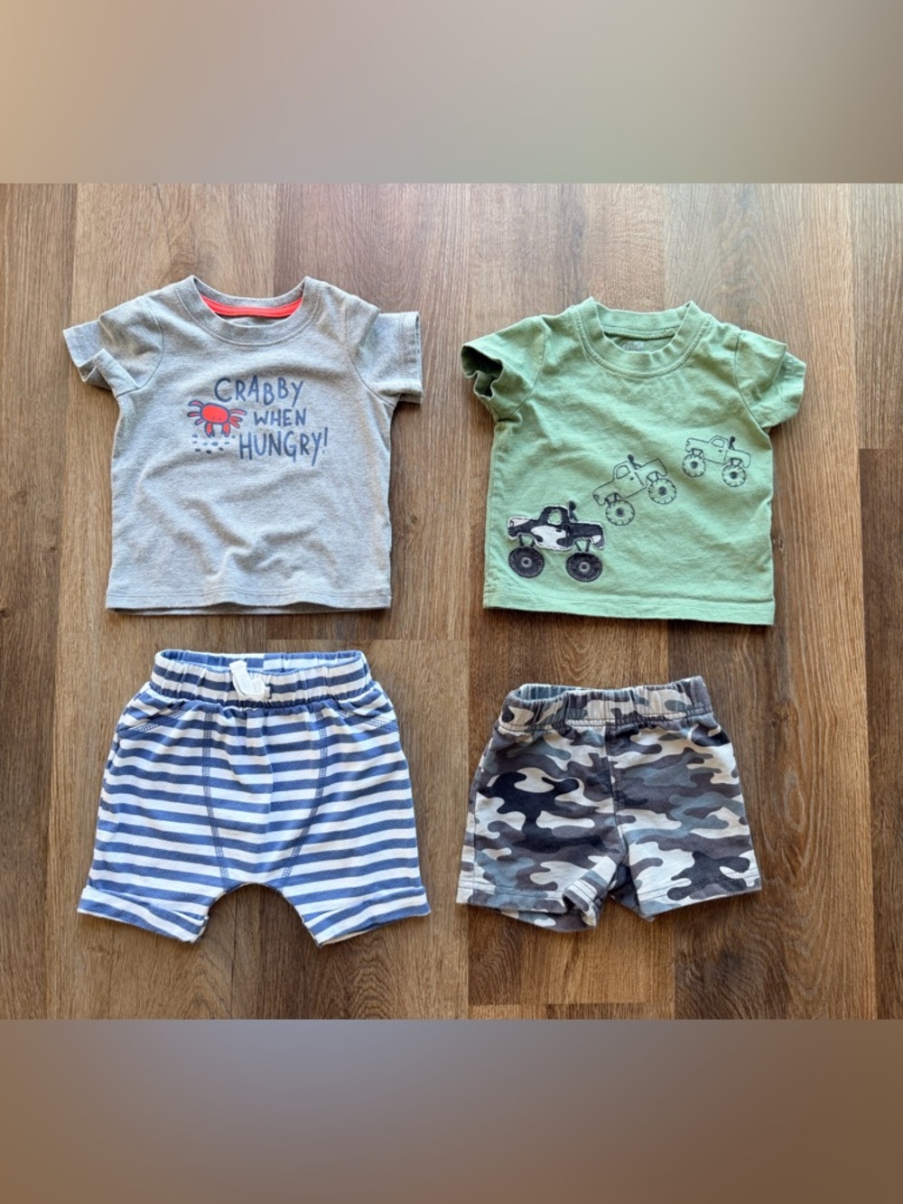 CAT & JACK | CARTER’S | Baby Outfit | Mix & Match Shorts Sets | 2 Outfit Bundle